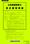調査士新書式練習用紙セット