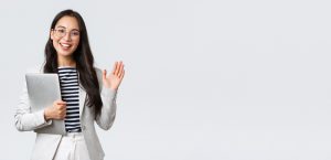 Business,,Finance,And,Employment,,Female,Successful,Entrepreneurs,Concept.,Friendly,Smiling