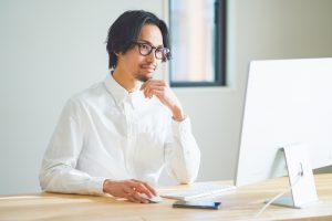 Young,Man,Working,Remotely,From,Home